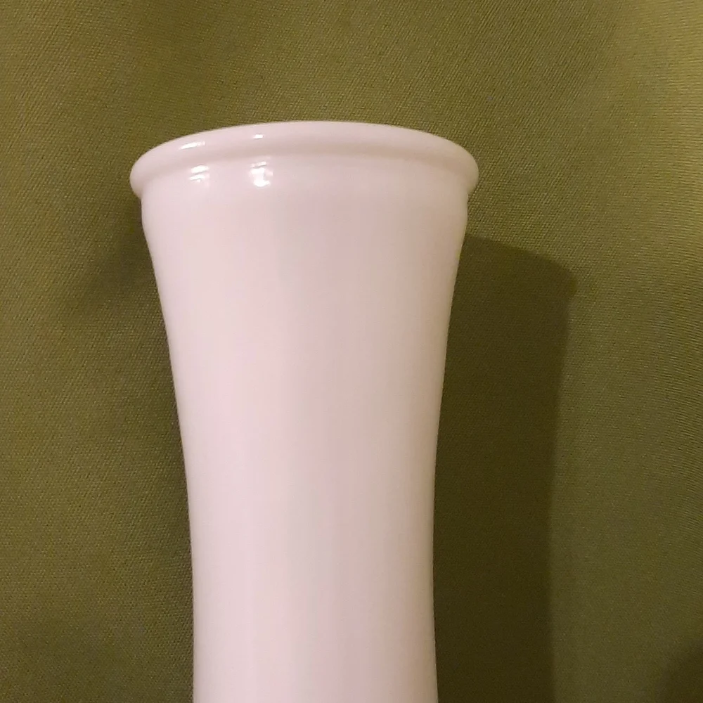 Vintage white vase 1950's